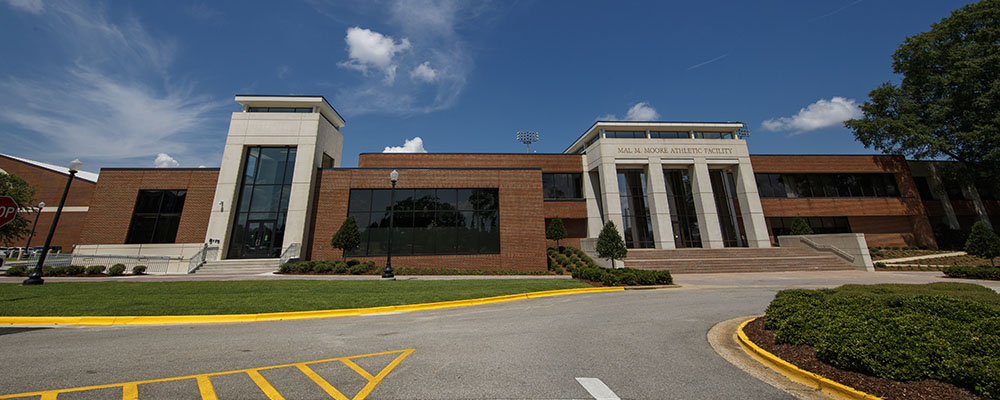 Exterior of the Sports Science Center